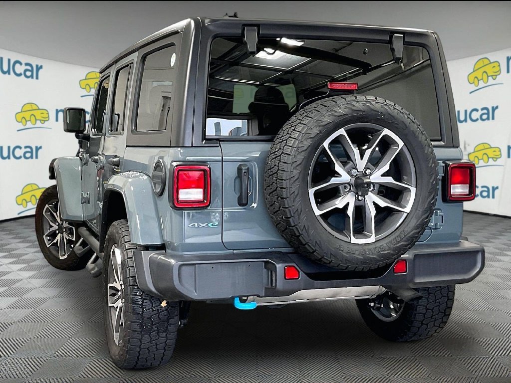 Used 2024 Gray Jeep Sport S 4xe image 4
