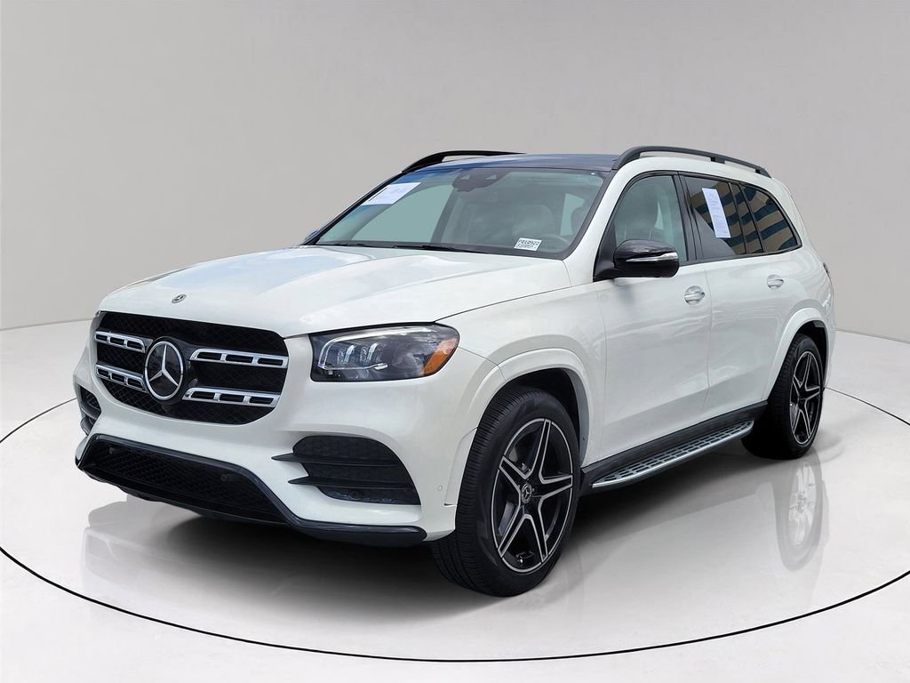 Certified Used 2023 White Mercedes-Benz GLS 450 image 3