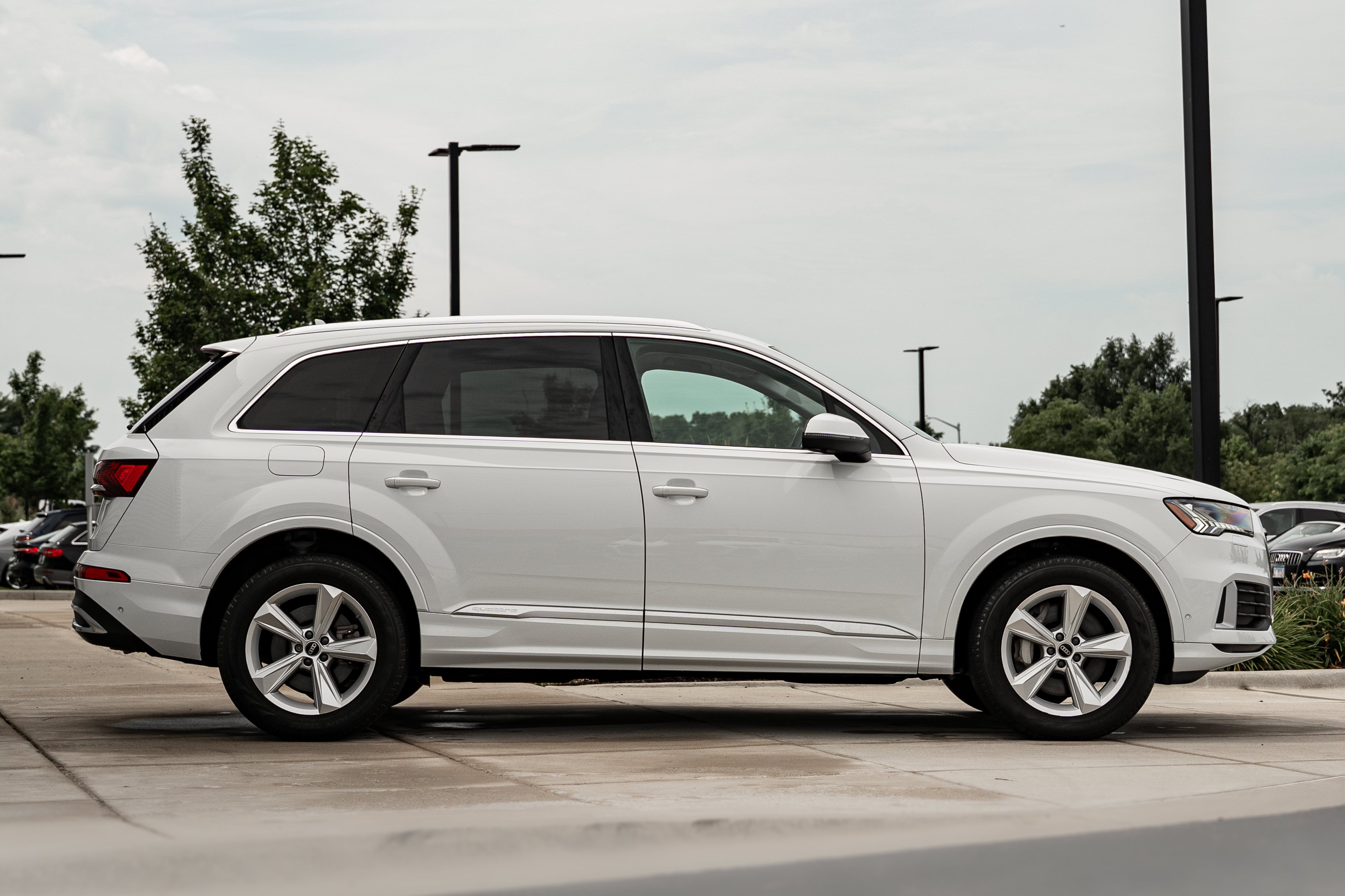 Certified Used 2023 Glacier White Metallic Audi Premium Plus image 3