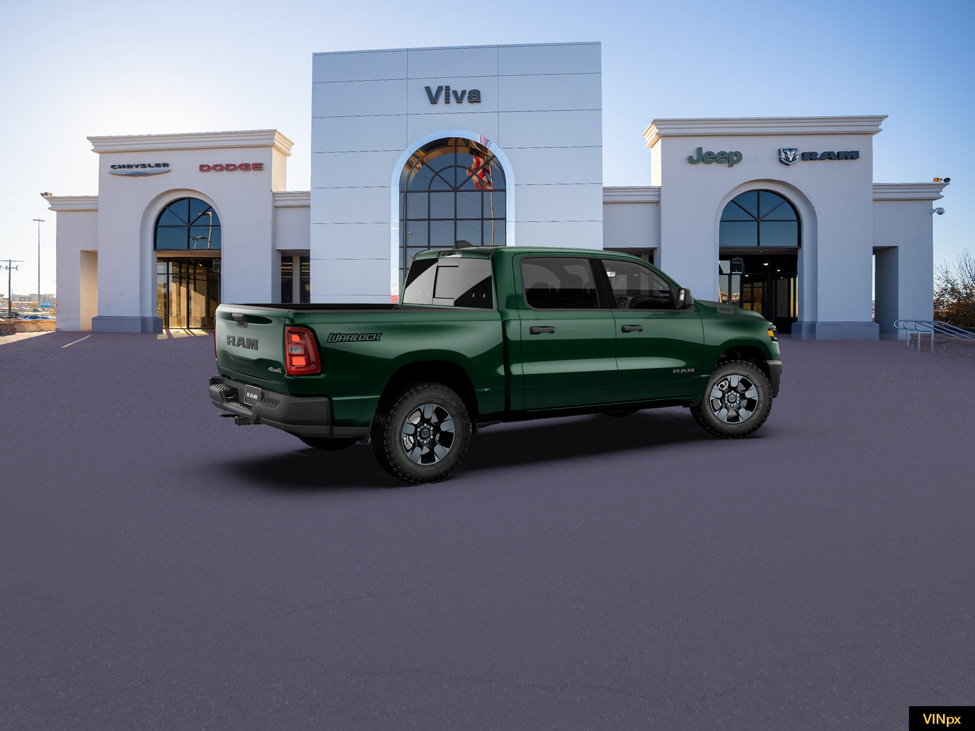 New 2027 Serrano-Green Metallic Exterior Paint RAM Warlock image 13