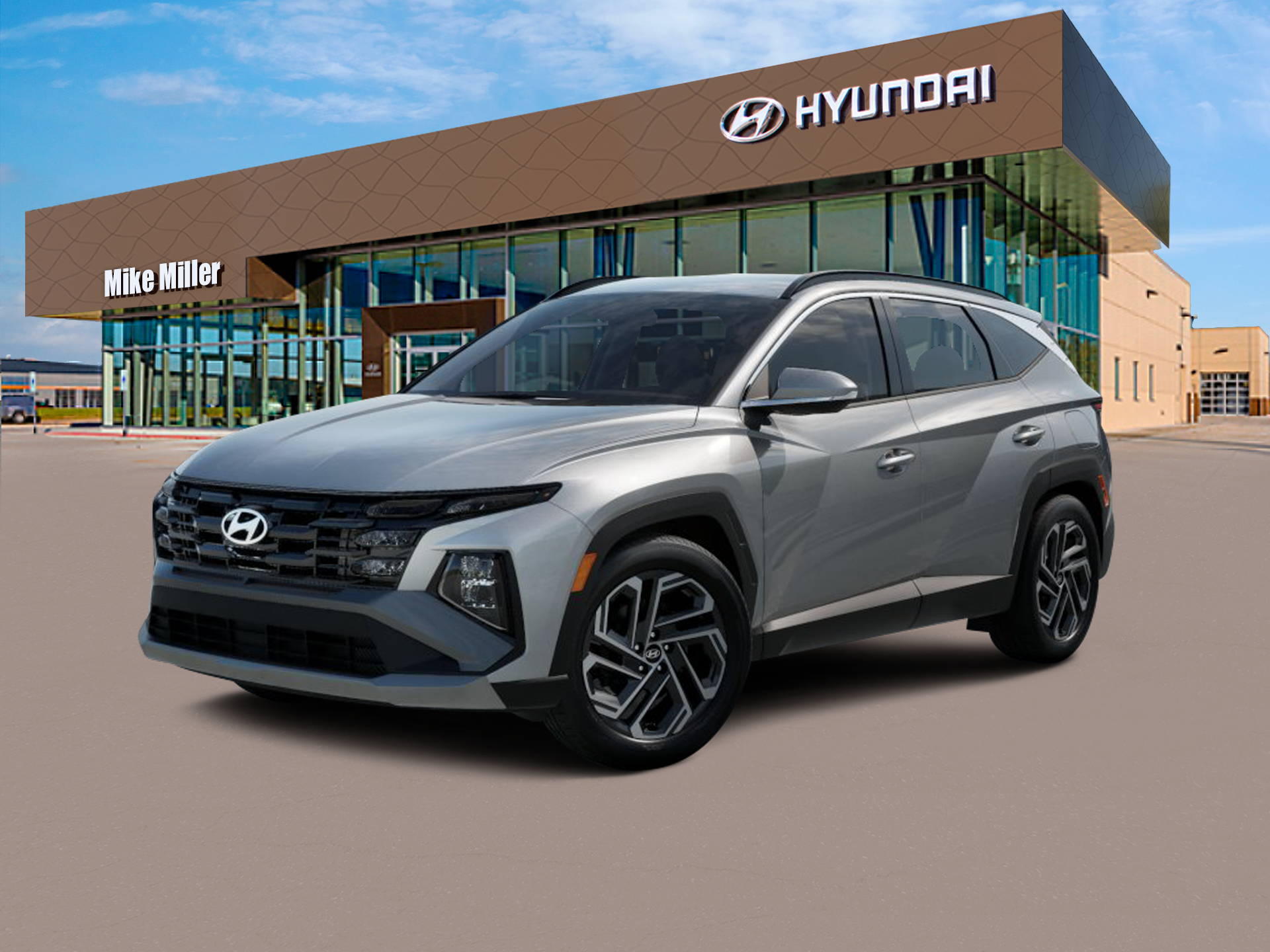 New 2026 Shimmering Silver Hyundai SEL Plus AWD image 2