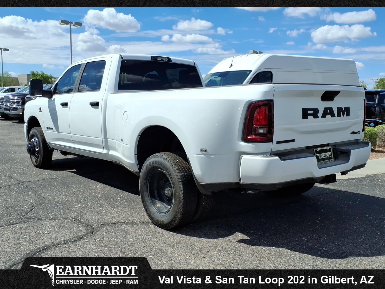 New 2026 Bright White Clear-Coat Exterior Paint RAM Big Horn image 3