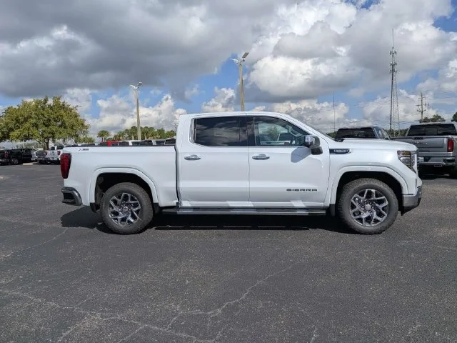 New 2026 Glacier White Tricoat GMC SLT image 2