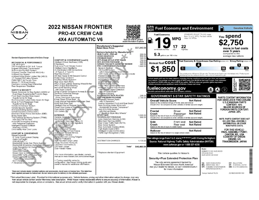 Used 2022 Beige Nissan PRO-4X image 5