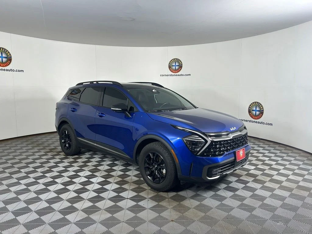 Used 2024 Sapphire Blue Kia X-Pro Prestige image 16