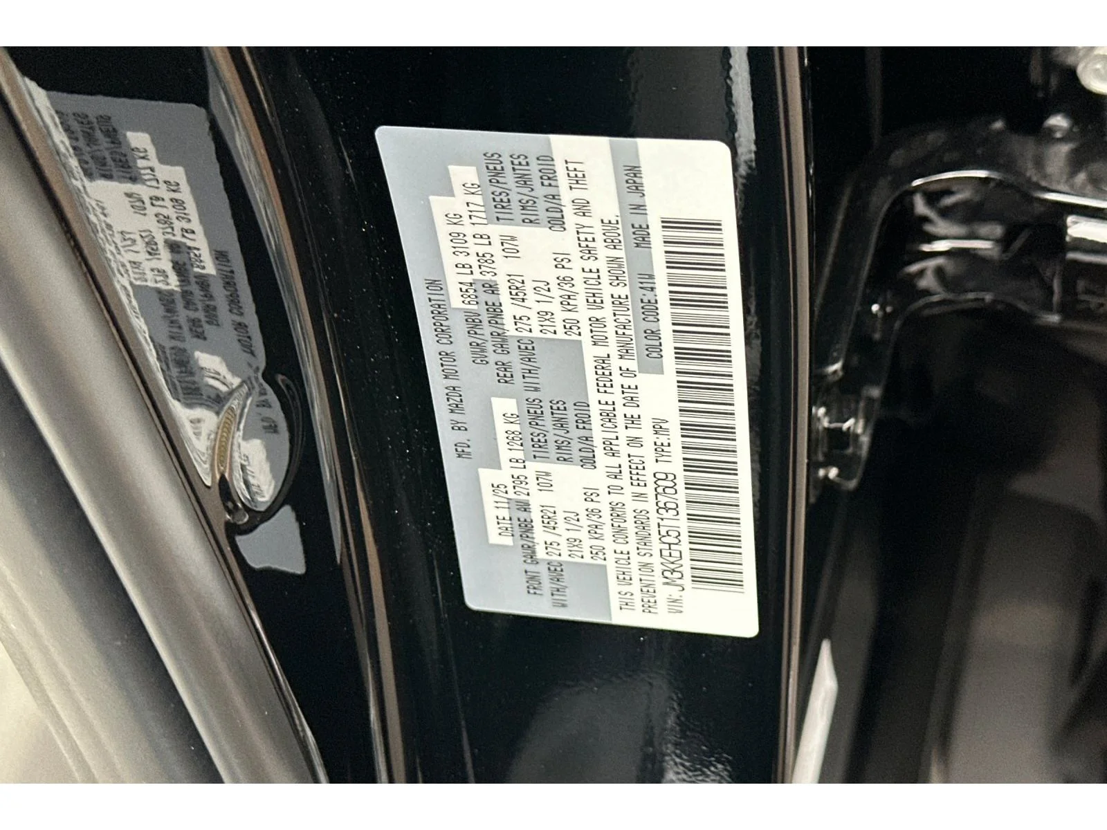 Used 2026 JET BLACK MICA Mazda S Premium Plus image 23