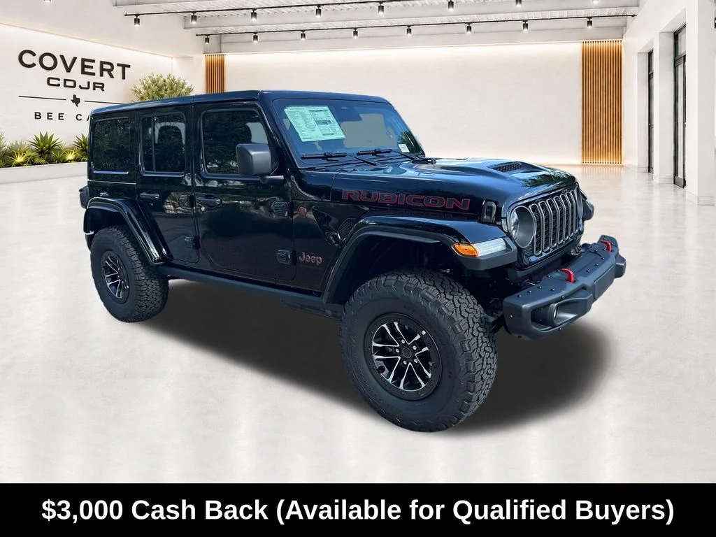 New 2026 Black Jeep Rubicon X image 1