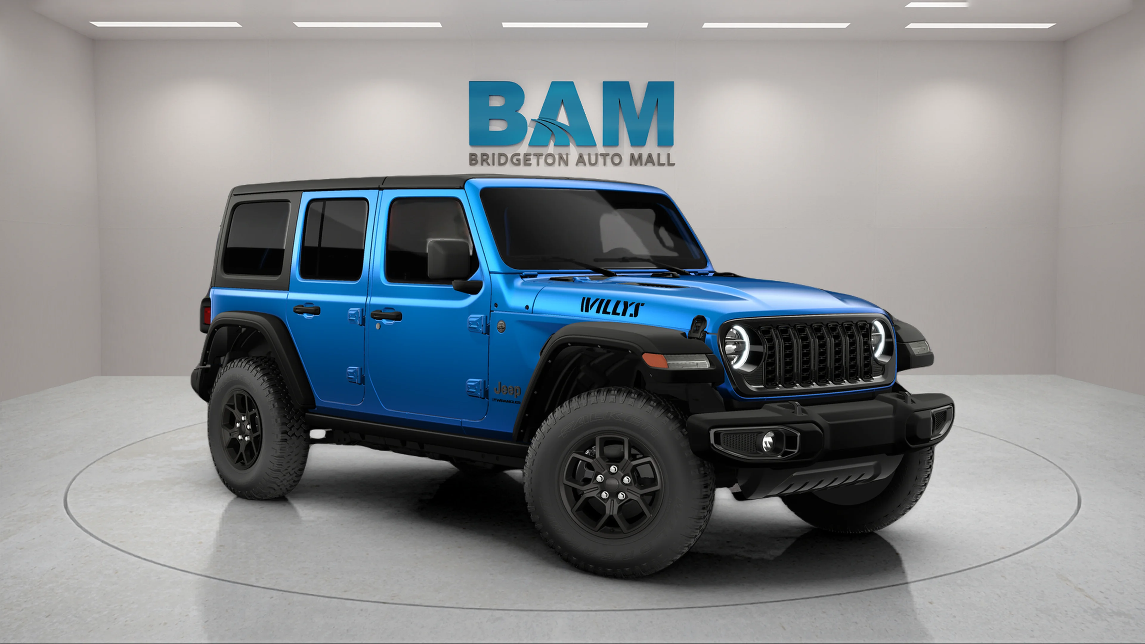 New 2026 Hydro Blue Pearlcoat Jeep Willys image 2