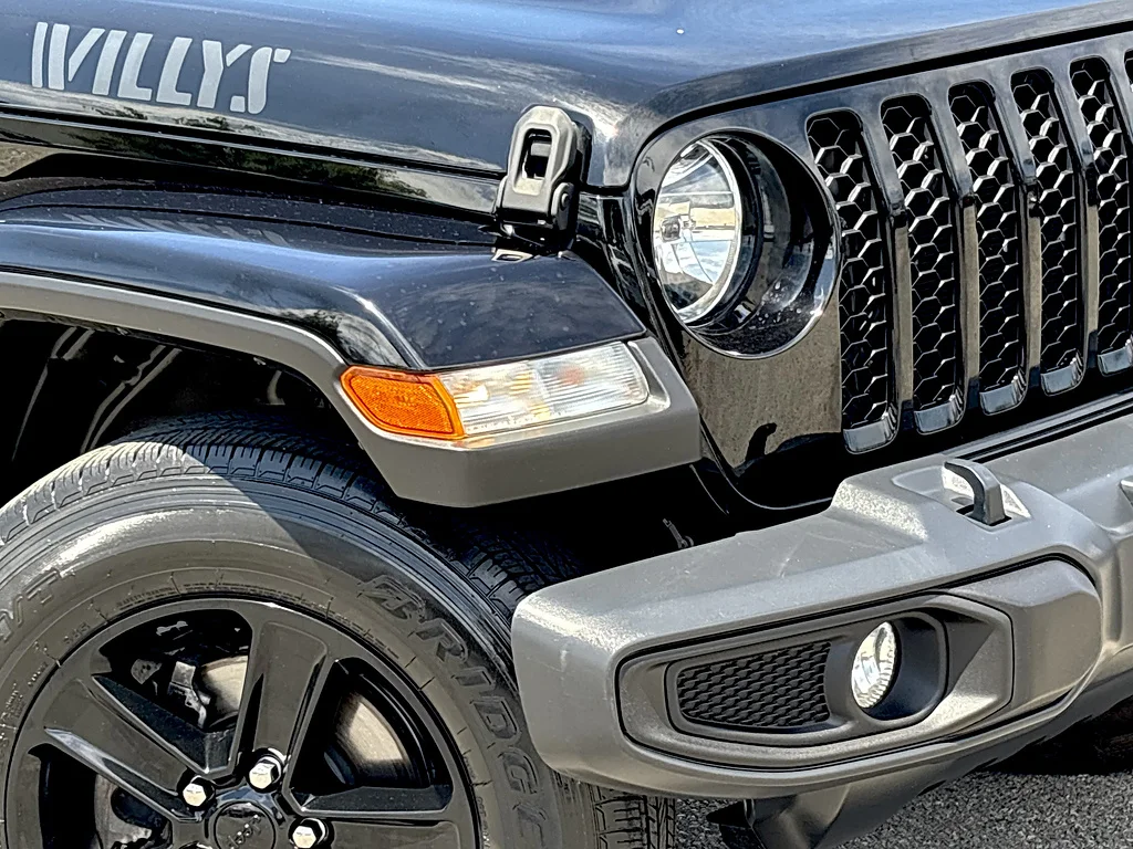Used 2021 Black Clear Coat JEEP Willys image 7