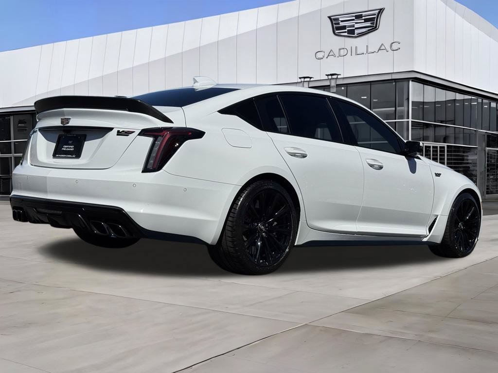 Certified Used 2025 Summit White Cadillac V-Series Blackwing image 8