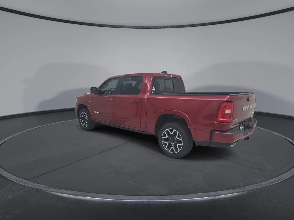New 2026 Molten Red Pearl-Coat Exterior Paint RAM Laramie image 11