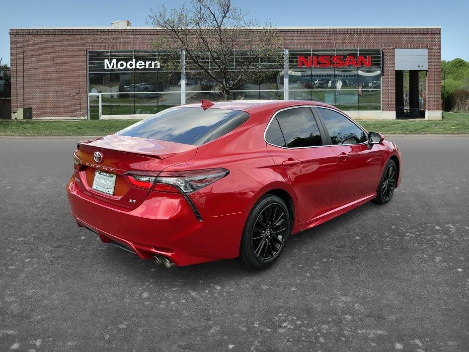 Used 2021 Red Toyota SE image 4