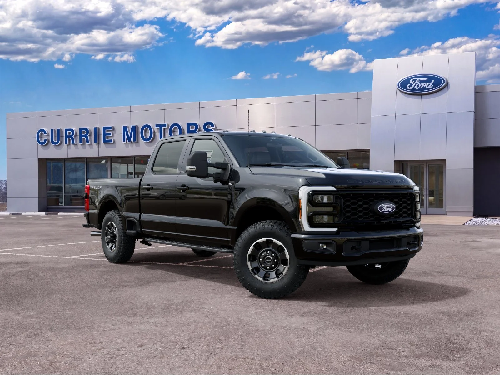 New 2027 Agate Black Metallic Ford XLT image 4