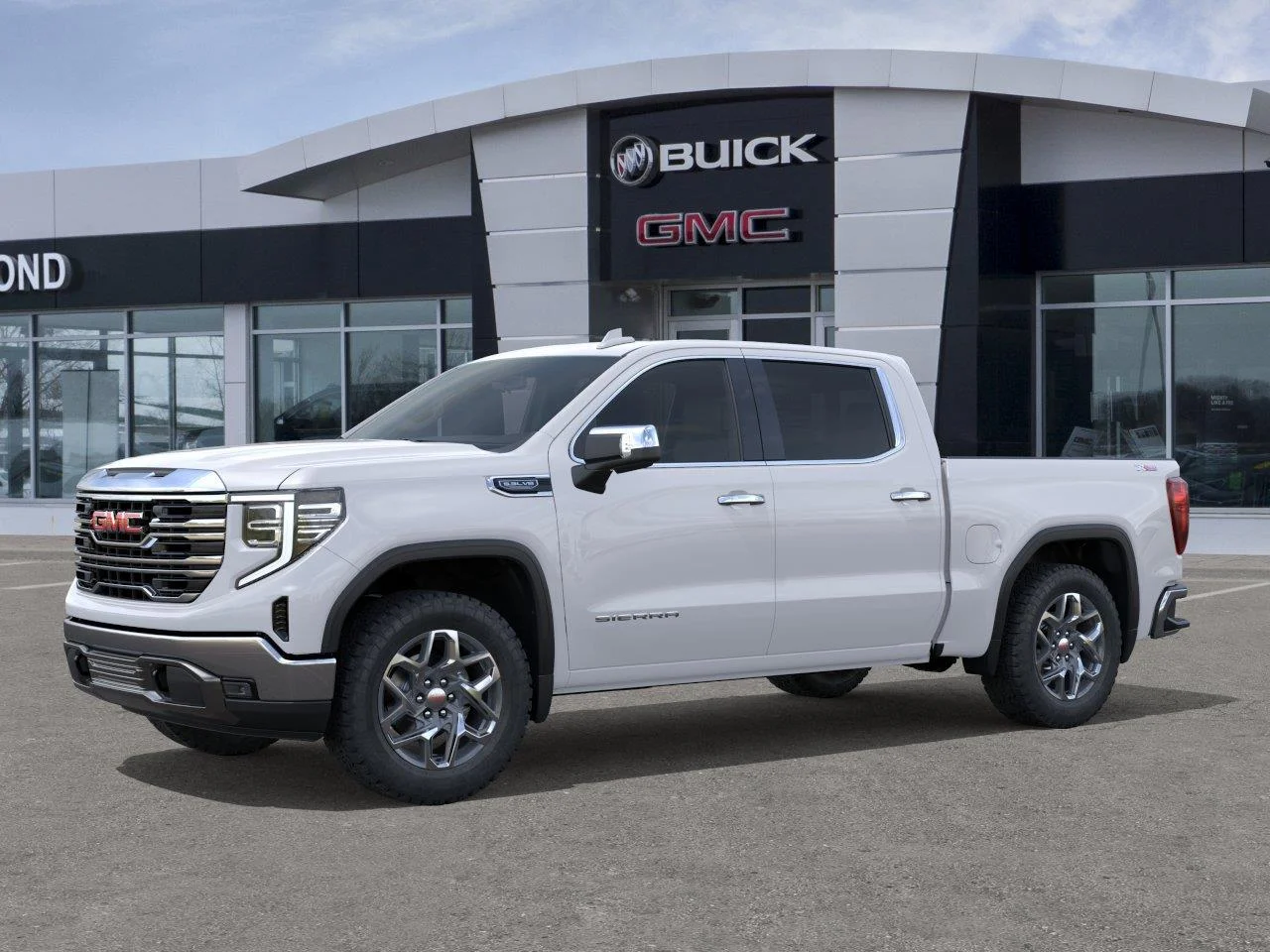New 2026 Summit White GMC SLT image 2