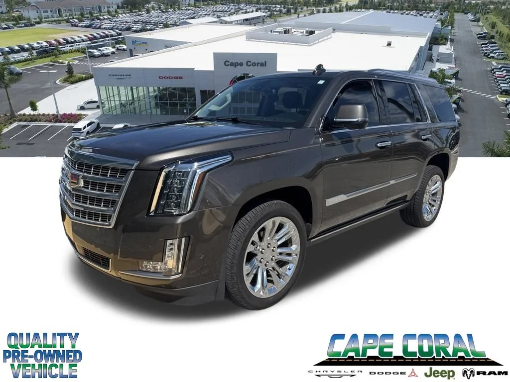 Used 2020 Brown Cadillac Premium Luxury image 1