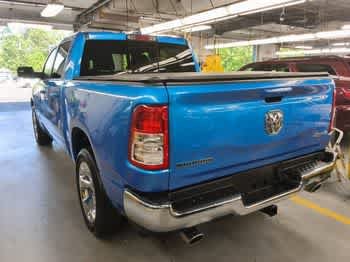 Used 2022 Hydro Blue Pearlcoat Ram Big Horn image 4