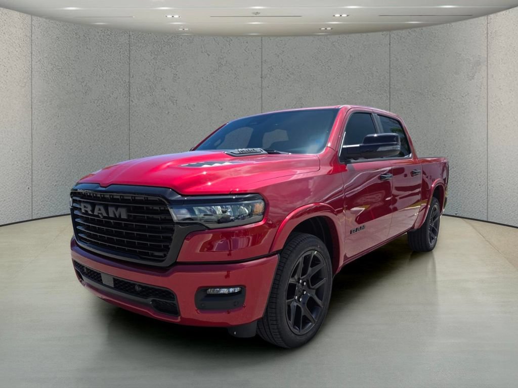 New 2026 Molten Red Pearl-Coat Exterior Paint RAM Laramie image 11