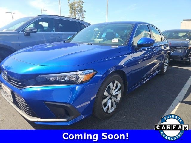 Certified Used 2024 Aegean Blue Metallic Honda LX image 1