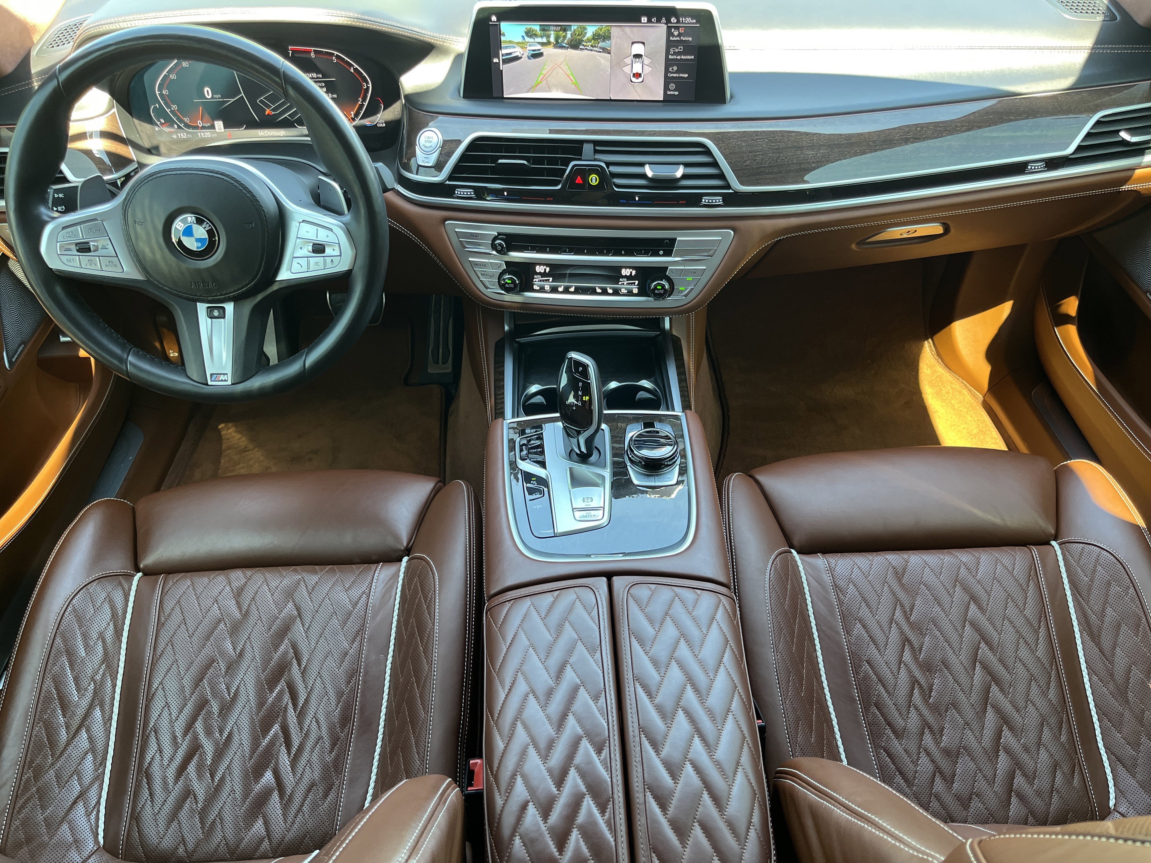 Used 2021 Mineral White Metallic BMW 750i xDrive image 3
