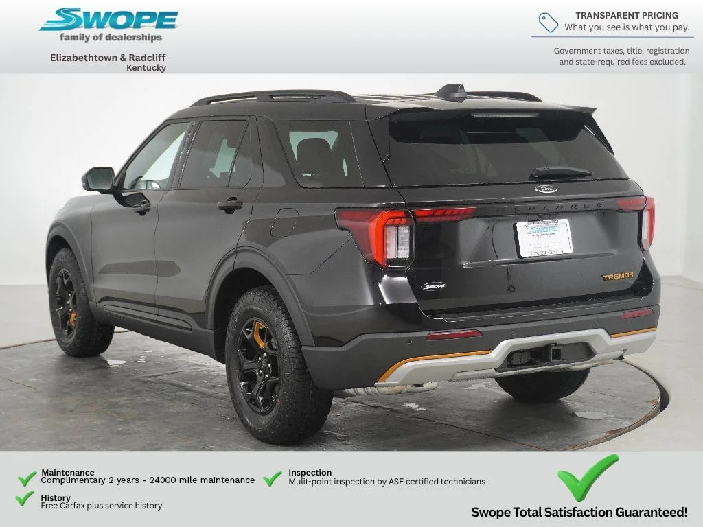 New 2026 Agate Black Metallic Ford Tremor® image 7