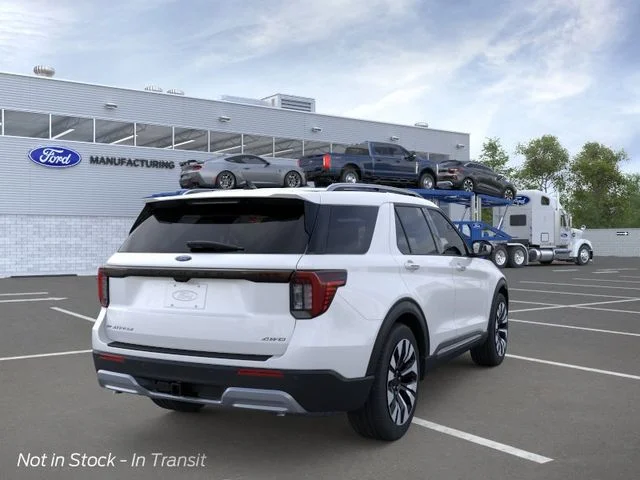New 2026 Star White Metallic Tri-Coat Ford Platinum image 8