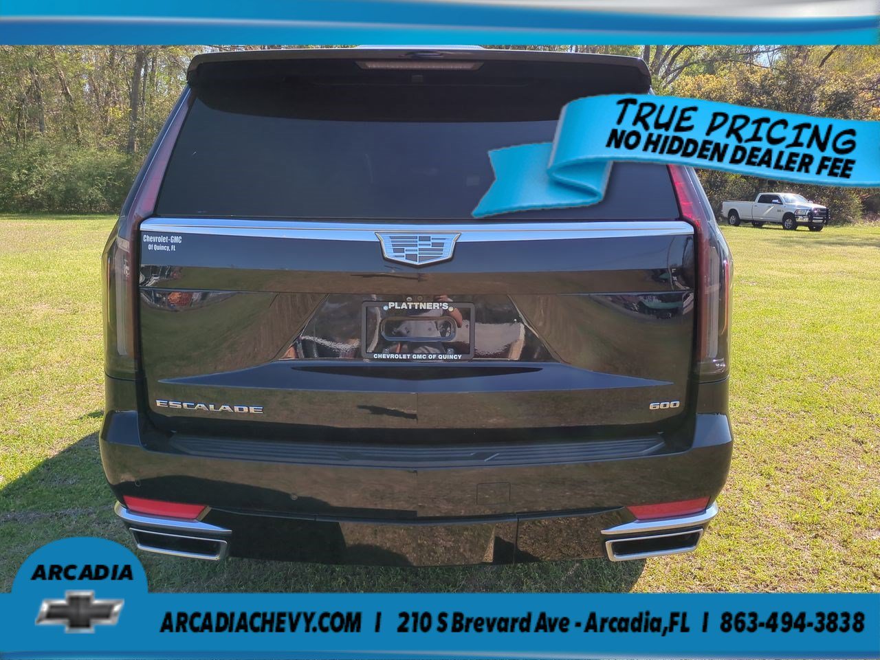 Used 2023 Dark Moon Blue Metallic Cadillac 4WD Premium Luxury image 5