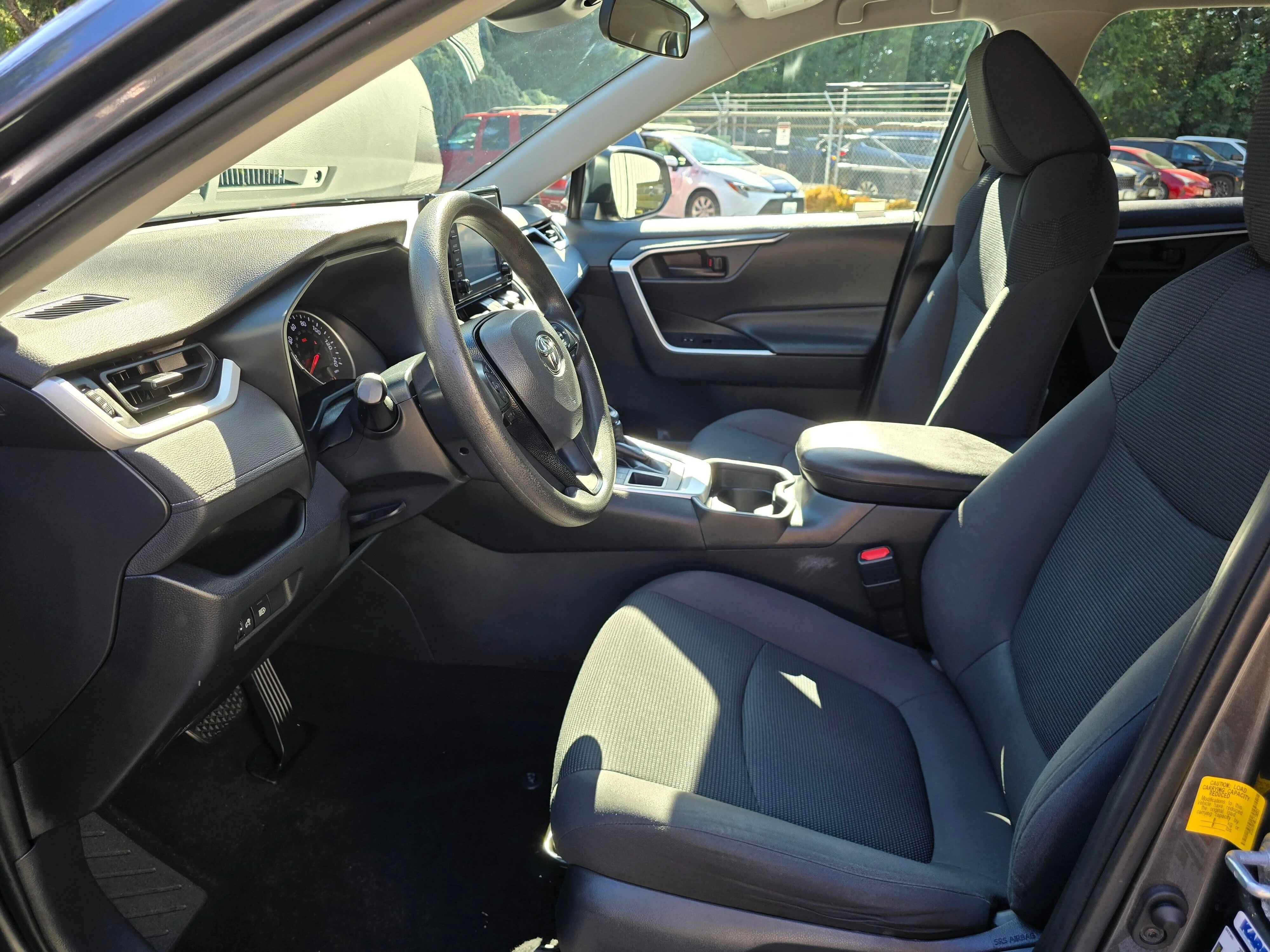 Used 2020 Magnetic Gray Metallic Toyota LE image 8