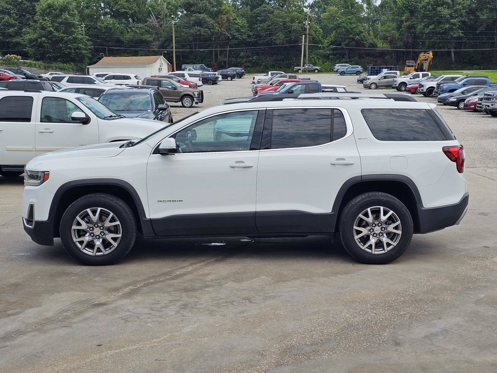 Used 2021 Summit White GMC SLT image 13