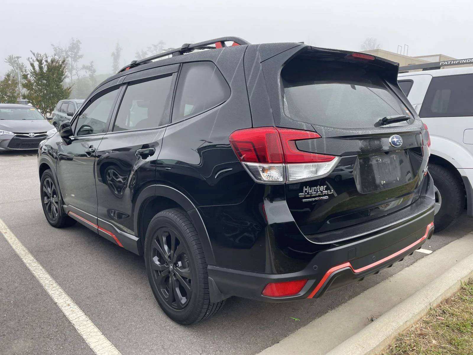 Used 2024 Crystal Black Silica Subaru Sport image 3