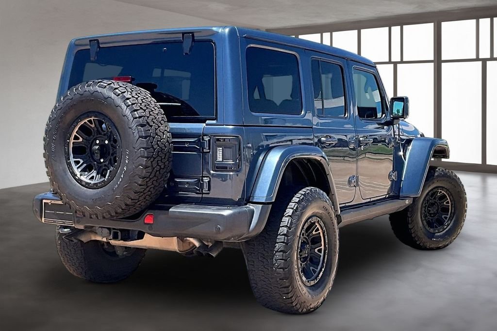 Used 2021 Black Clearcoat Jeep Unlimited Rubicon 392 image 2