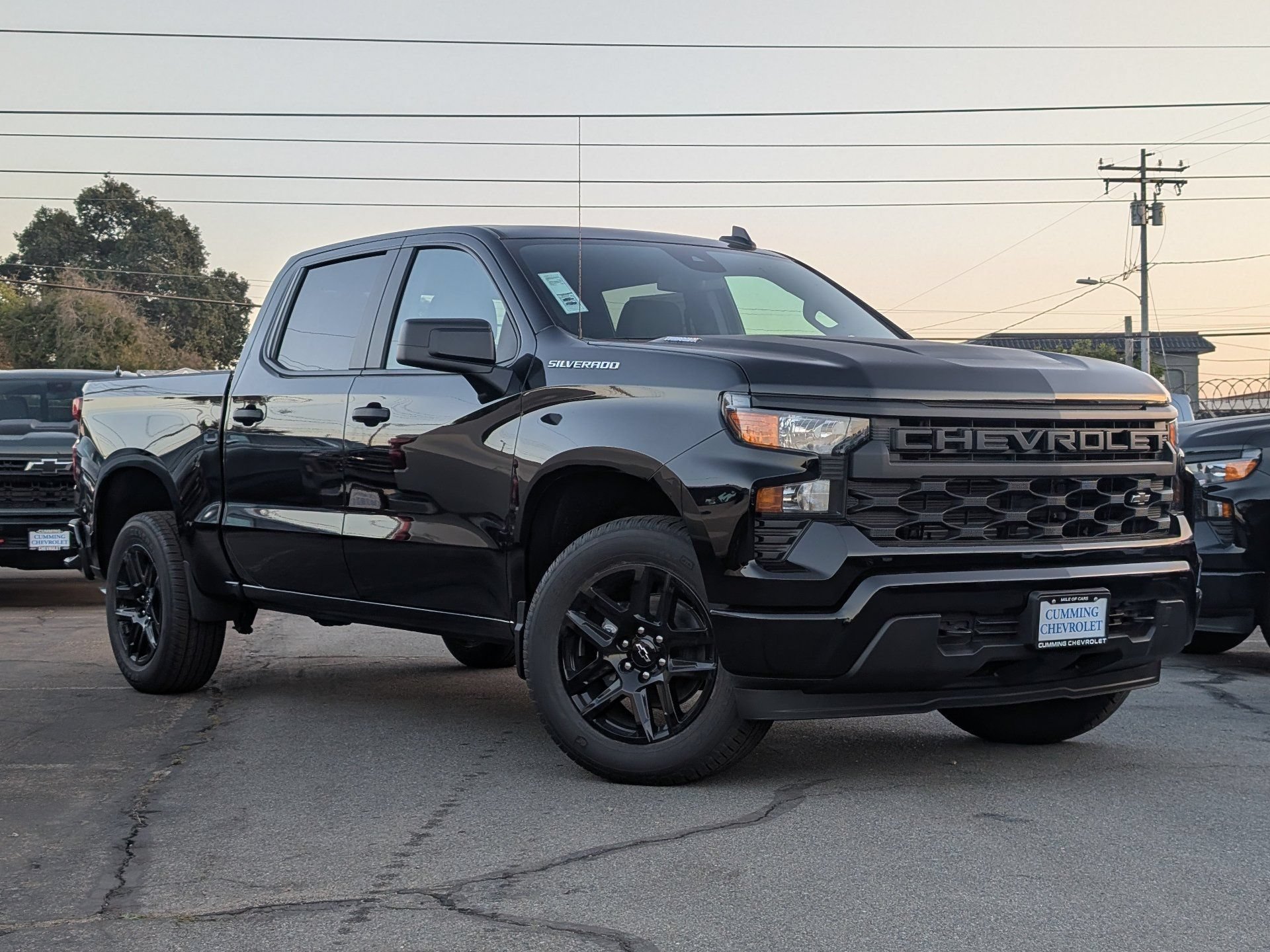 New 2026 Black Chevrolet Custom image 2