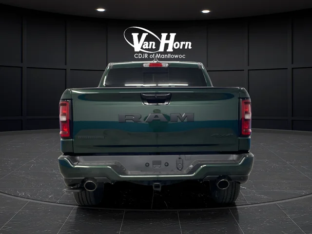 New 2026 Serrano-Green Metallic Exterior Paint RAM Big Horn/Lone Star image 6