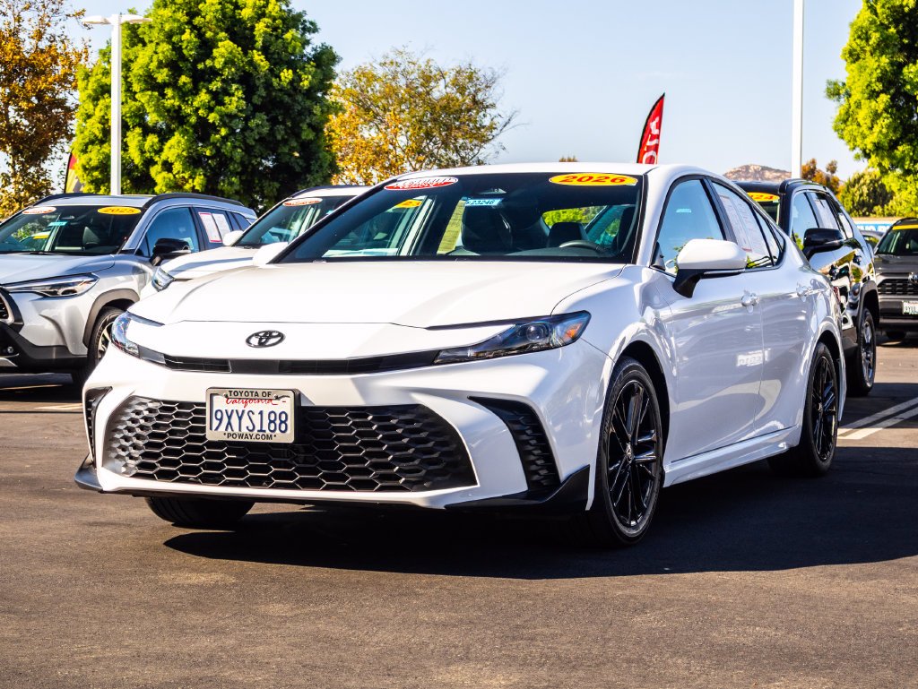 Used 2026 White Toyota SE image 3