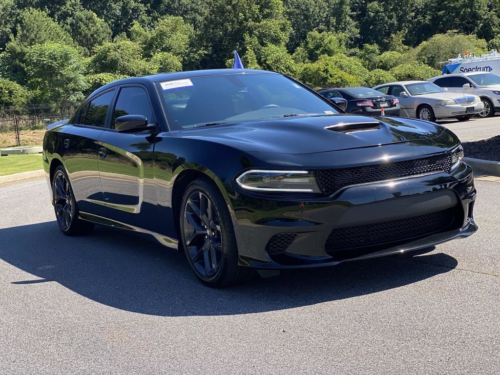 Certified Used 2023 Pitch Black Clearcoat Dodge GT image 1