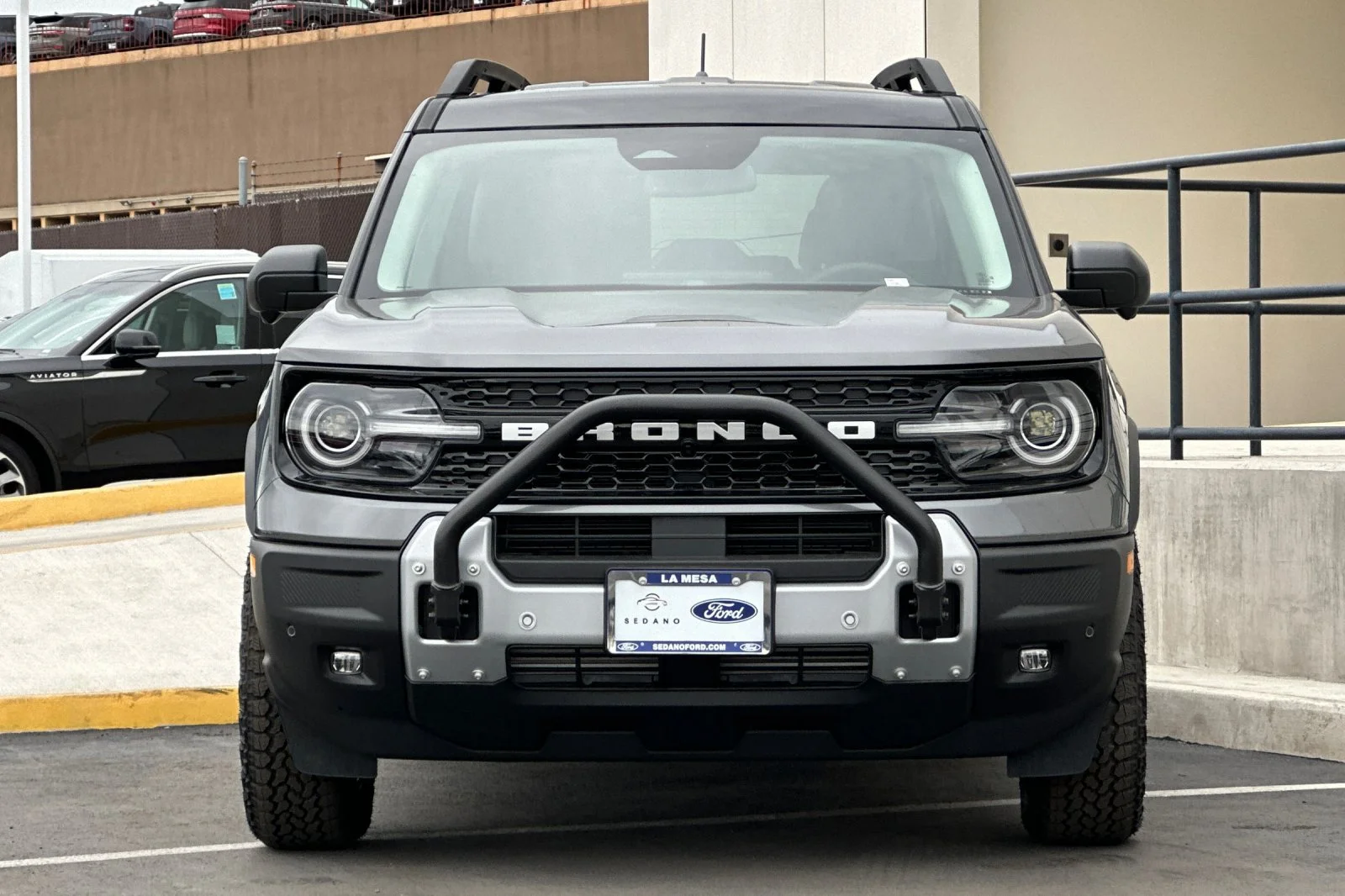 New 2025 Carbonized Gray Metallic Ford Outer Banks® image 8
