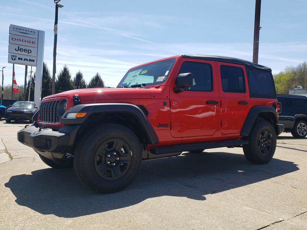 New 2026 Firecracker Red Clear-Coat Exterior Paint Jeep Sport image 8