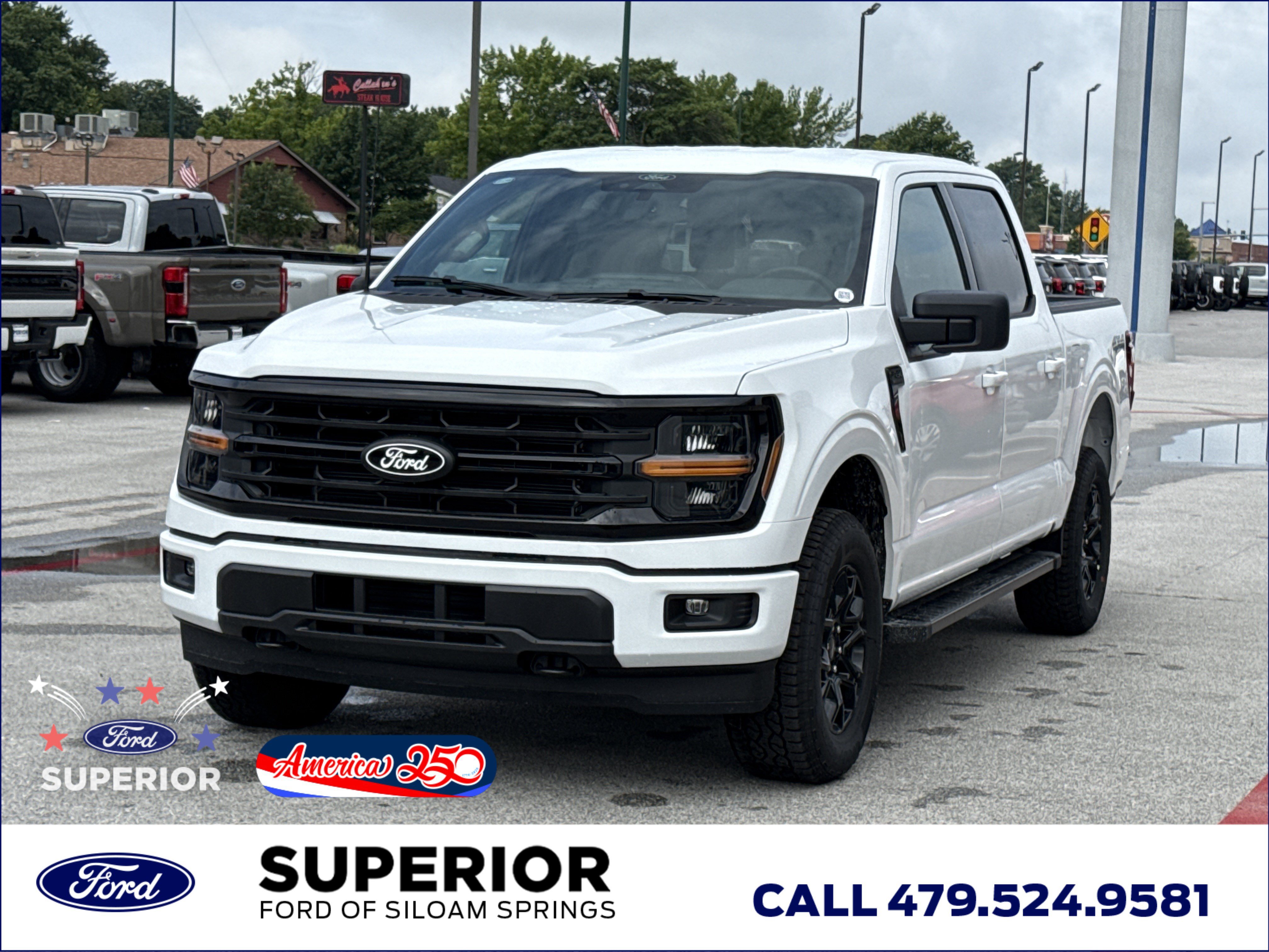 New 2026 Oxford White Ford XLT 4WD image 11