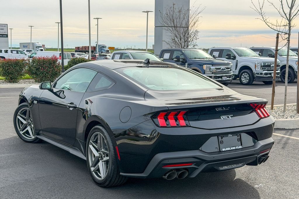New 2026 Shadow Black Ford GT Premium Fastback image 8