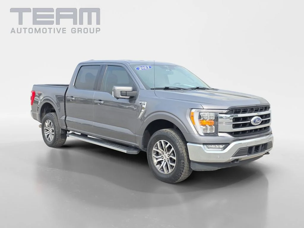 Used 2021 Gray Ford Lariat image 1