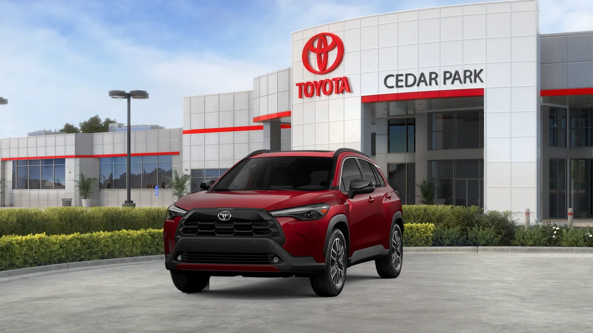 New 2026 Soul Red Crystal Toyota XLE image 18