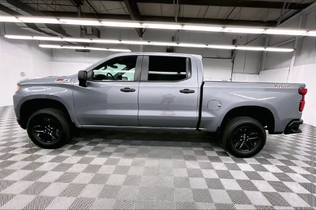 Used 2021 Satin Steel Metallic Chevrolet Custom Trail Boss image 12
