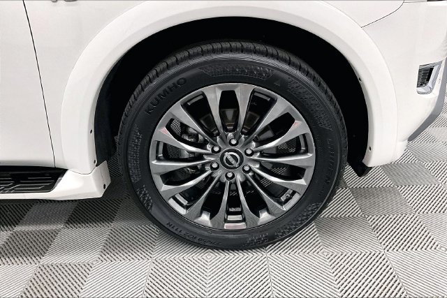 Used 2021 Aspen White Tricoat Nissan Platinum image 10