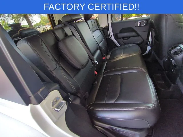 Used 2022 White Jeep Unlimited Sahara 4xe image 32