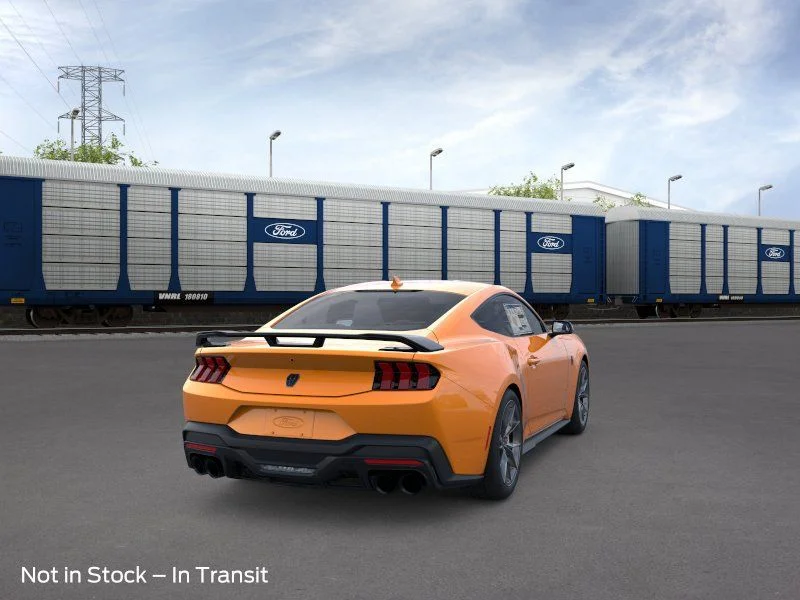 New 2026 Orange Fury Metallic Tri-coat Ford Dark Horse® Premium image 8