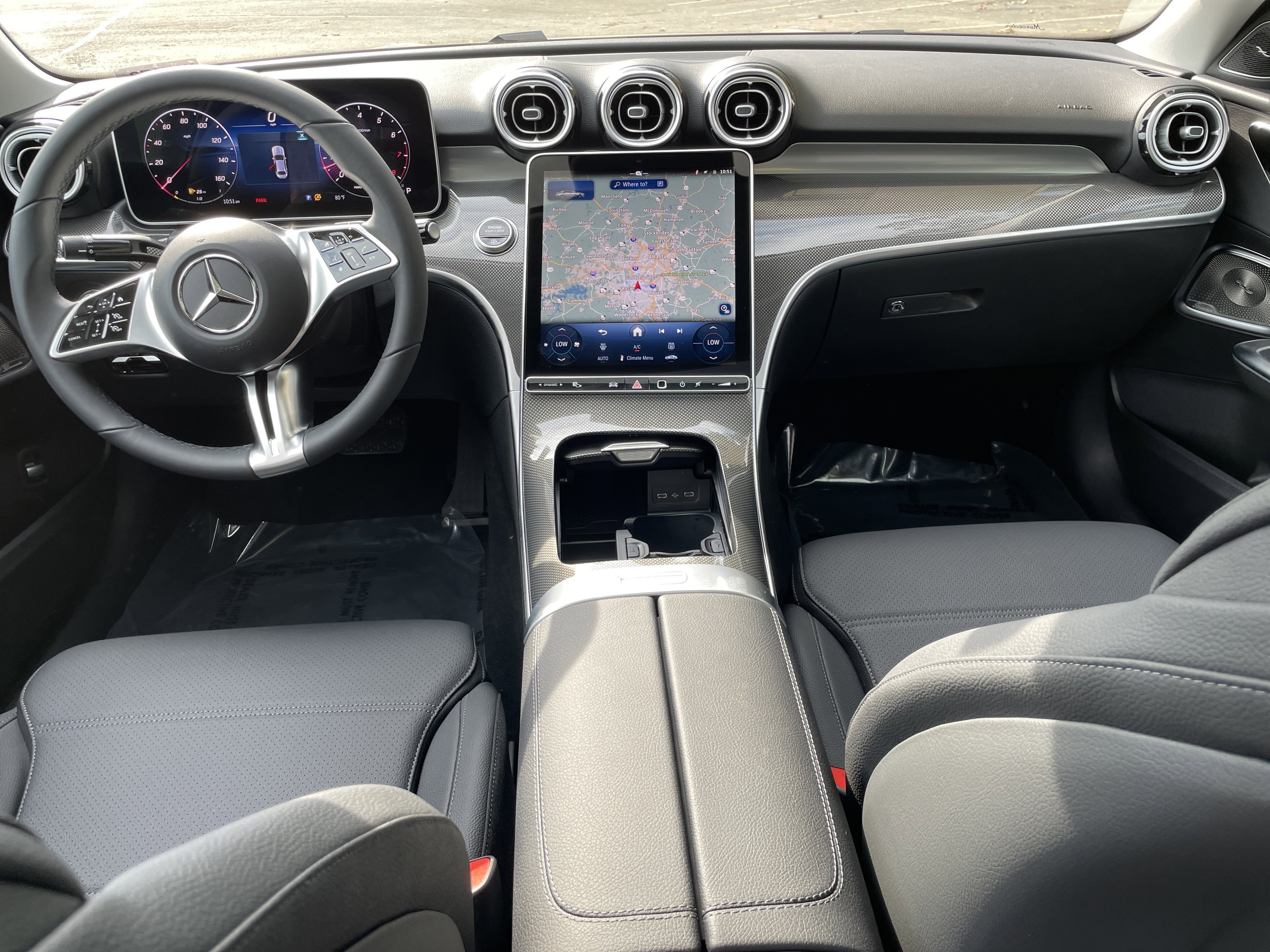 New 2026 Obsidian Black Metallic Mercedes-Benz C 300 Sedan image 24