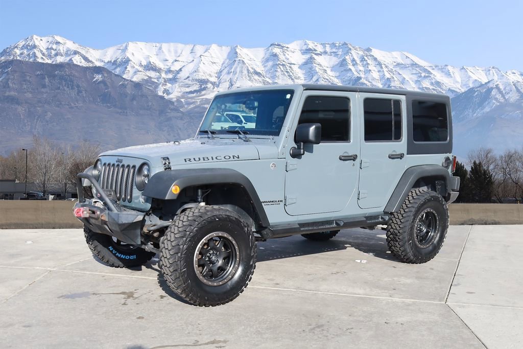 Used 2015 Anvil Clearcoat Jeep Rubicon image 2
