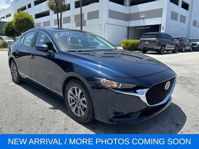 Certified Used 2022 Blue Mazda 2.0 image 1