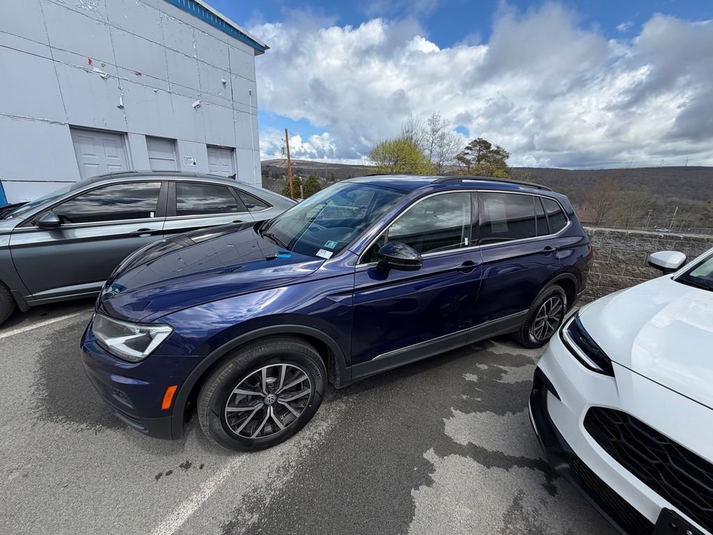 Used 2021 Volkswagen Tiguan SE with VIN 3VV2B7AX2MM119437 for sale in Forest City, PA
