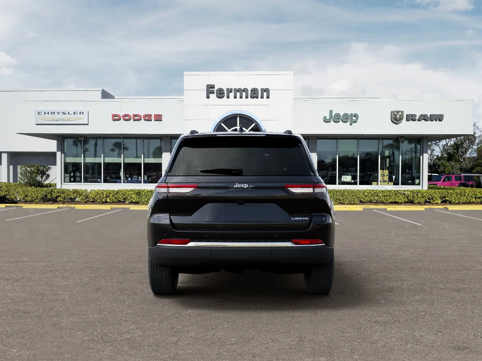 New 2026 Diamond Black Crystal Pearl-Coat Exterior Paint Jeep Laredo X image 7