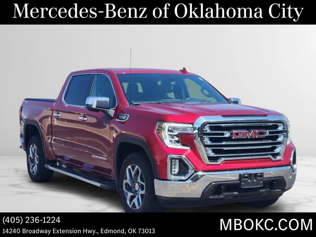 Used 2022 Cayenne Red GMC SLT image 3